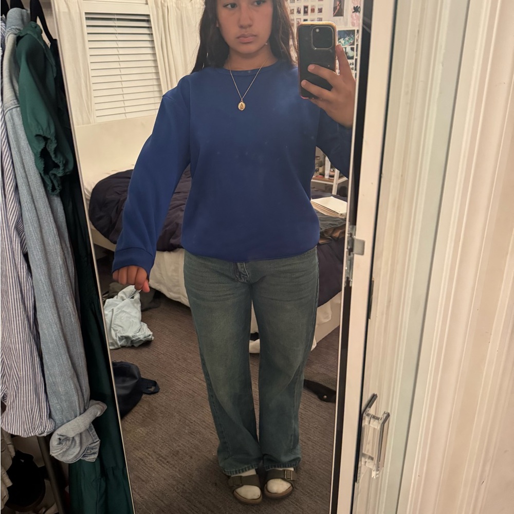 Blue Sweatshirt
